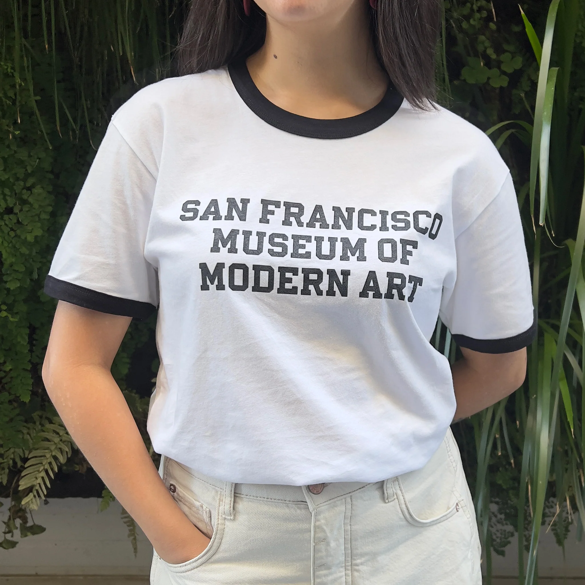SFMOMA Collegiate Ringer Tee - Image 2