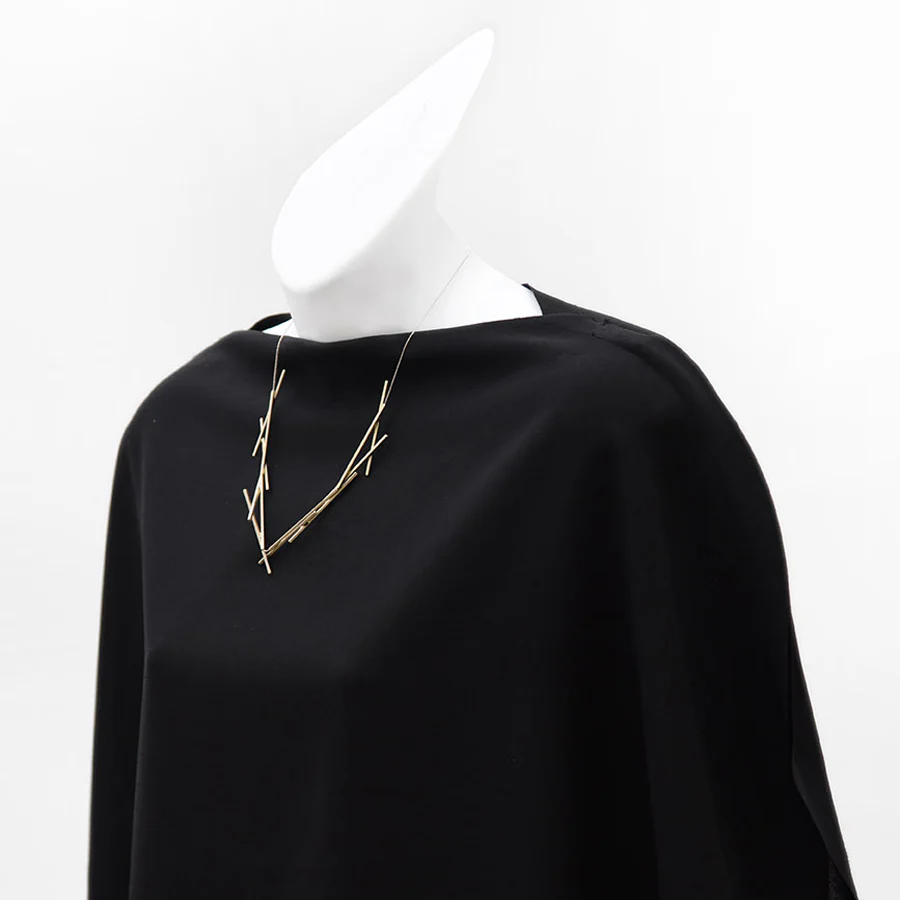Sixes and Sevens Necklace: Satin Gold - Image 5
