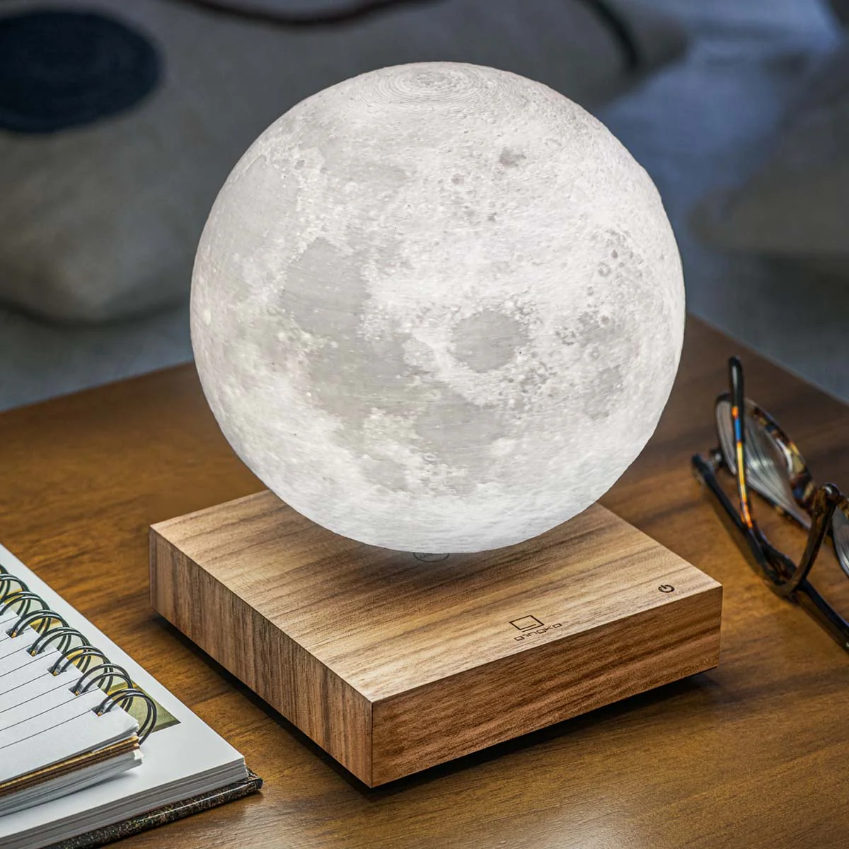 Smart Moon Lamp: Walnut - Image 3