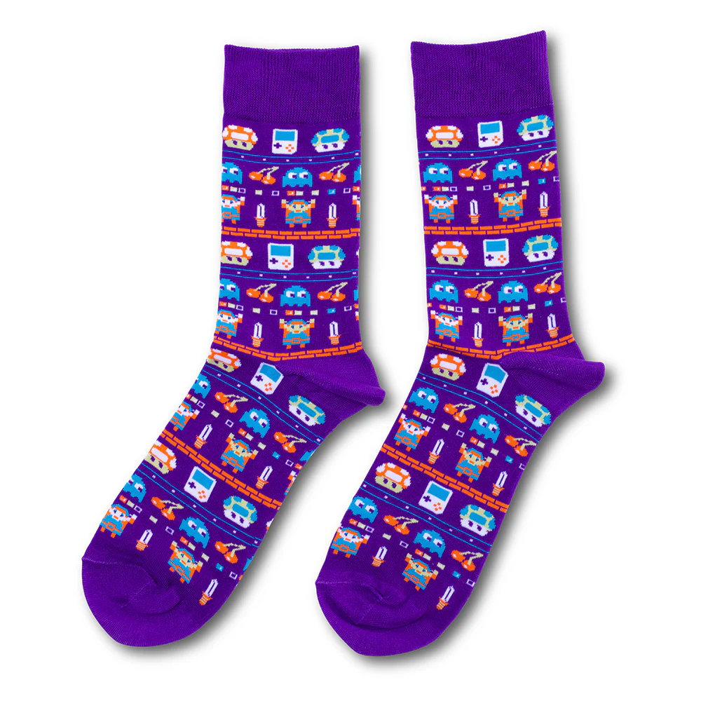 Vintage Gamer Socks: Large
