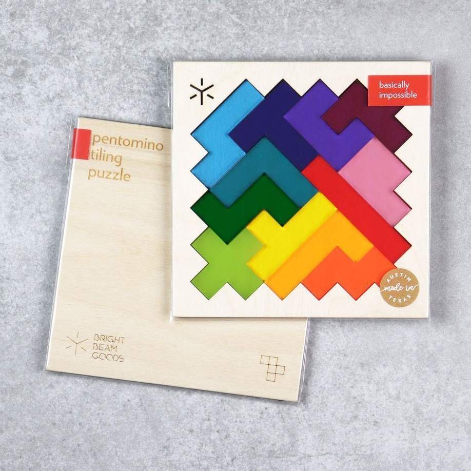 Square Pentomino Puzzle: Rainbow - Image 3