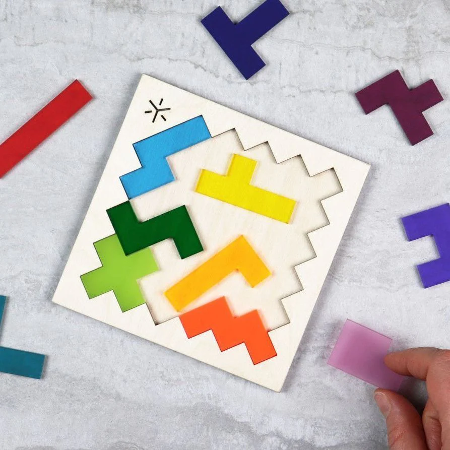 Square Pentomino Puzzle: Rainbow - Image 4