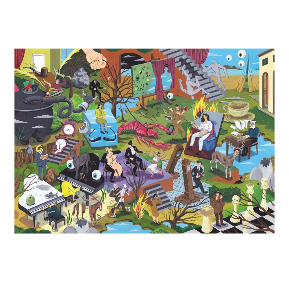 The Story of Surrealism 500-Piece Jigsaw Puzzle - Image 2