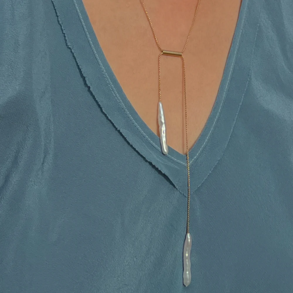 Twin Chain Necklace - Image 3